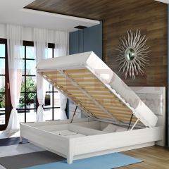 Кровать КР-1074 с мягким изголовьем в Нефтекамске - neftekamsk.mebel24.online | фото 5