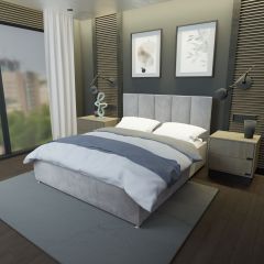 Кровать Мерида Решетка+ПМ+Дно (1200) в Нефтекамске - neftekamsk.mebel24.online | фото