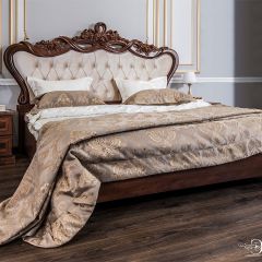 Кровать с мягким изголовьем Афина 1800 (караваджо) в Нефтекамске - neftekamsk.mebel24.online | фото