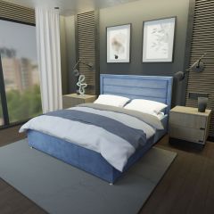 Кровать Тиана Решетка+ПМ (1400) *БЕЗ ДНА в Нефтекамске - neftekamsk.mebel24.online | фото