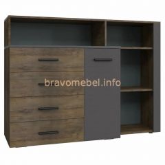 КУБА Спальный гарнитур (модульный) в Нефтекамске - neftekamsk.mebel24.online | фото 3