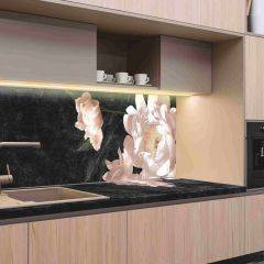 Кухонный фартук со столешницей (А-05) в едином стиле (3050 мм) в Нефтекамске - neftekamsk.mebel24.online | фото