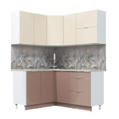 Кухонный гарнитур Асти-латте угловой 1,4*1,6 в Нефтекамске - neftekamsk.mebel24.online | фото 2