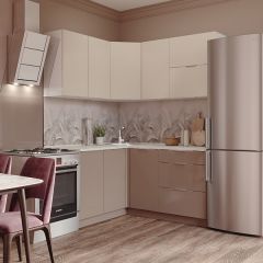 Кухонный гарнитур Асти-латте угловой 1,4*1,6 в Нефтекамске - neftekamsk.mebel24.online | фото