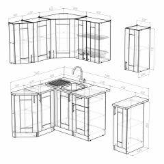 Кухонный гарнитур Ника литл 1300*1500 в Нефтекамске - neftekamsk.mebel24.online | фото 3