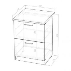 Кухонный гарнитур Сиена оптима 1800х2400 мм в Нефтекамске - neftekamsk.mebel24.online | фото 17