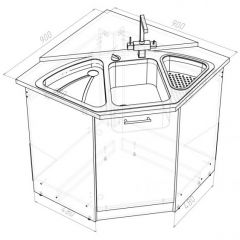 Кухонный гарнитур Симфония оптима 1800х2400 мм в Нефтекамске - neftekamsk.mebel24.online | фото 18