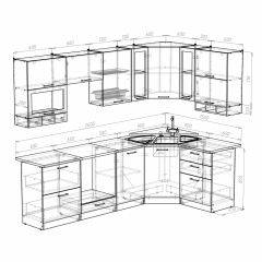 Кухонный гарнитур Симона гранд оптима 1500*2600 в Нефтекамске - neftekamsk.mebel24.online | фото 3