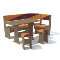 Кухонный уголок Ника-2 жемчужно-фисташковый в Нефтекамске - neftekamsk.mebel24.online | фото 2