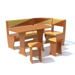 Кухонный уголок Ника-2 жемчужно-фисташковый в Нефтекамске - neftekamsk.mebel24.online | фото 3