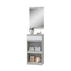 ЛОРИ Прихожая модульная (дуб серый/белый) в Нефтекамске - neftekamsk.mebel24.online | фото 10