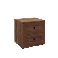 Модульная спальня София (Дуб крафт табачный) в Нефтекамске - neftekamsk.mebel24.online | фото 5
