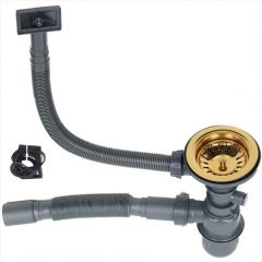 Мойка 6545 MELANA ProfLine 3,0/220 САТИН ЗОЛОТО врезная прямоугольная D6545HG в Нефтекамске - neftekamsk.mebel24.online | фото 2