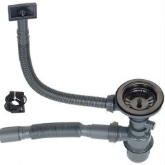 Мойка D400B Octavia MELANA Profline 1,2/200 ГРАФИТ врезная фигурная D400B в Нефтекамске - neftekamsk.mebel24.online | фото 2