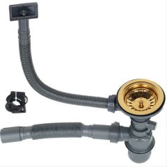 Мойка D7851HG-L MELANA ProfLine 3,0/200 ЗОЛОТО врезная прямоугольная левая D7851HG-L в Нефтекамске - neftekamsk.mebel24.online | фото 2