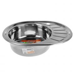 Мойка кухонная врезная Аccoona AB4557-L Левая (570*450) в Нефтекамске - neftekamsk.mebel24.online | фото 2