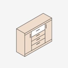 НИКА Н25 Комод в Нефтекамске - neftekamsk.mebel24.online | фото 3