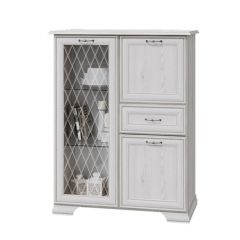 НИКОЛЬ Комод с 1 ст.дв., 2 гл.дв, 1 ящика в Нефтекамске - neftekamsk.mebel24.online | фото