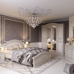 НИКОЛЬ МС Спальный гарнитур в Нефтекамске - neftekamsk.mebel24.online | фото