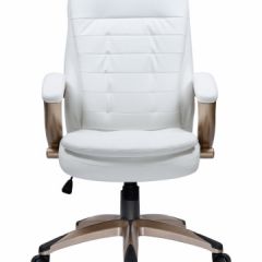 Офисное кресло для руководителей DOBRIN DONALD LMR-106B белый в Нефтекамске - neftekamsk.mebel24.online | фото