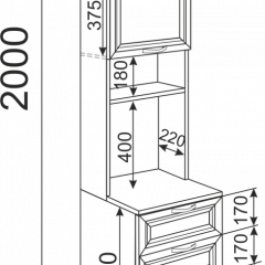 Подростковая ОСТИН (модульная) в Нефтекамске - neftekamsk.mebel24.online | фото 35