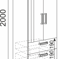 Подростковая Волкер (модульная) в Нефтекамске - neftekamsk.mebel24.online | фото 17