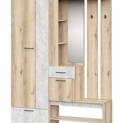 ФАВОРИТ 1 Прихожая (Дуб Делано/Цемент Светлый) в Нефтекамске - neftekamsk.mebel24.online | фото 2
