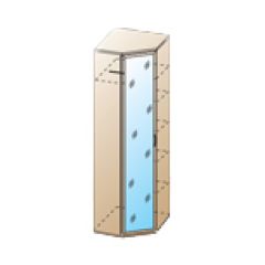 Прихожая Карина композиция 3 (Акация Молдау) в Нефтекамске - neftekamsk.mebel24.online | фото 6