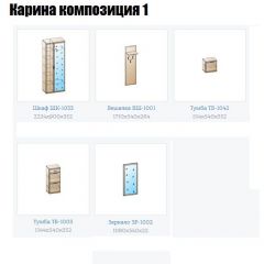 Прихожая Карина (модульная) в Нефтекамске - neftekamsk.mebel24.online | фото 4