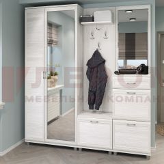 Прихожая Мелисса композиция 1 (Снежный ясень) в Нефтекамске - neftekamsk.mebel24.online | фото