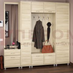 Прихожая Мелисса композиция 9 (Ясень Асахи) в Нефтекамске - neftekamsk.mebel24.online | фото