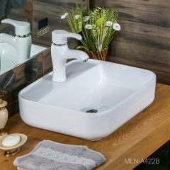 Раковина MELANA MLN-A422B в Нефтекамске - neftekamsk.mebel24.online | фото