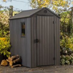 Сарай Дарвин 4х6 (Darwin 4x6) серый в Нефтекамске - neftekamsk.mebel24.online | фото 5