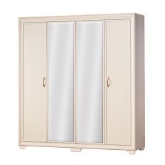 Шкаф 4-дверный со стеклом №367 Афины в Нефтекамске - neftekamsk.mebel24.online | фото