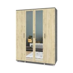 ЕВА Шкаф 4-х дверный Е41 в Нефтекамске - neftekamsk.mebel24.online | фото 7