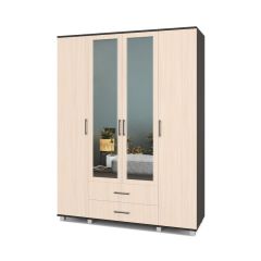 ЕВА Шкаф 4-х дверный Е43 в Нефтекамске - neftekamsk.mebel24.online | фото 3