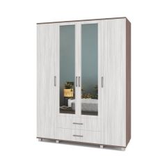 ЕВА Шкаф 4-х дверный Е43 в Нефтекамске - neftekamsk.mebel24.online | фото 9