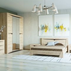 Шкаф 4х створчатый ВЕРСАЛЬ-5 секция №16 в Нефтекамске - neftekamsk.mebel24.online | фото 3