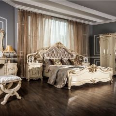 Шкаф 6-ти створчатый Джоконда (крем) в Нефтекамске - neftekamsk.mebel24.online | фото 3