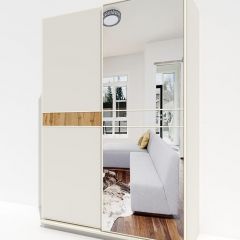 Шкаф-купе 1400 серии SOFT D6+D4+B2+PL2 (2 ящика+1штанга+1 полка) профиль «Капучино» в Нефтекамске - neftekamsk.mebel24.online | фото
