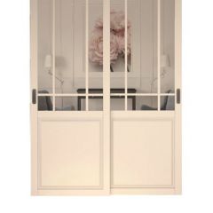 Шкаф-купе 1500 серии NEW CLASSIC K4+K4+B2+PL4 (2 ящика+F обр. штанга) профиль «Капучино» в Нефтекамске - neftekamsk.mebel24.online | фото 15