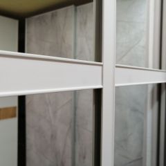 Шкаф-купе 1500 серии NEW CLASSIC K4+K4+B2+PL4 (2 ящика+F обр. штанга) профиль «Капучино» в Нефтекамске - neftekamsk.mebel24.online | фото 6