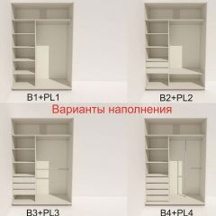 Шкаф-купе 1600 серии SOFT D6+D4+B2+PL2 (2 ящика+1штанга+1 полка) профиль «Капучино» в Нефтекамске - neftekamsk.mebel24.online | фото 7