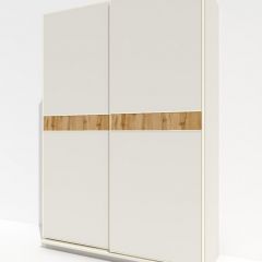 Шкаф-купе 1600 серии SOFT D6+D6+B2+PL3 (2 ящика+2штанги) профиль «Капучино» в Нефтекамске - neftekamsk.mebel24.online | фото 4