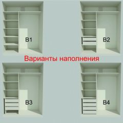 Шкаф-купе 1700 серии NEW CLASSIC K3+K3+B2+PL1 (2 ящика+1 штанга) профиль «Капучино» в Нефтекамске - neftekamsk.mebel24.online | фото 7