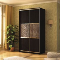 Шкаф-купе "Де-Люкс" 2-х дверный №3 (1200) в Нефтекамске - neftekamsk.mebel24.online | фото