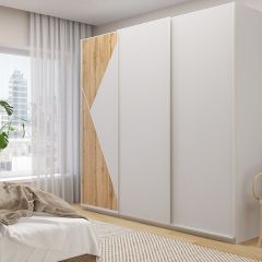 Шкаф-купе 2100 серии SOFT D7+D3+D3+B22+PL4 (по 2 ящика лев/прав+2штанги) профиль «Капучино» в Нефтекамске - neftekamsk.mebel24.online | фото