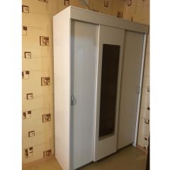 Шкаф-купе Бассо 1300 (Белый) в Нефтекамске - neftekamsk.mebel24.online | фото 3