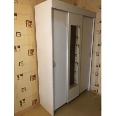 Шкаф-купе Бассо 1300 (Белый) в Нефтекамске - neftekamsk.mebel24.online | фото 4