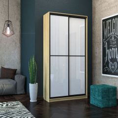Шкаф-купе Лофт 1200 Шк12-47 (Дуб Сонома) в Нефтекамске - neftekamsk.mebel24.online | фото 11